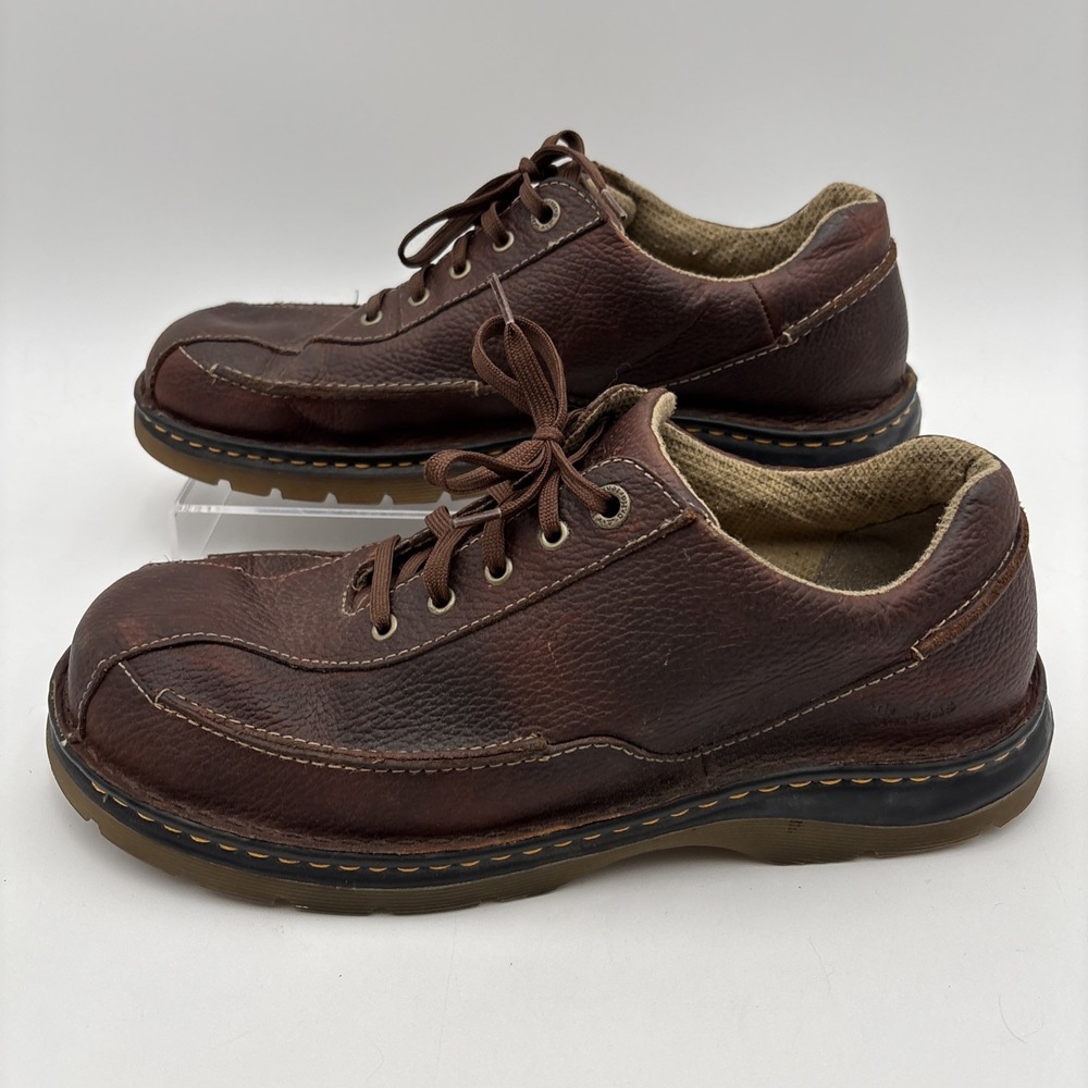 Dr. Martens Mens 12 Brown Casual Leather Oxford 11200 Rare Shoes Lace Up Grunge